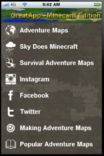 Image 0 for GreatApp Minecraft Editio…
