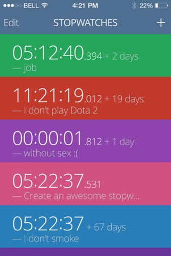 Image 0 for Multiple Stopwatches for …