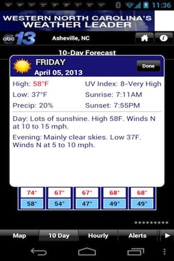 Image 1 for WLOS WX