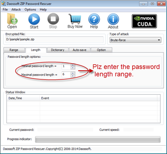 Image 0 for Daossoft ZIP Password Res…