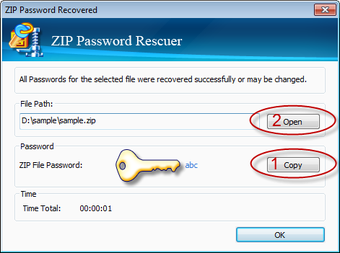 Image 1 for Daossoft ZIP Password Res…
