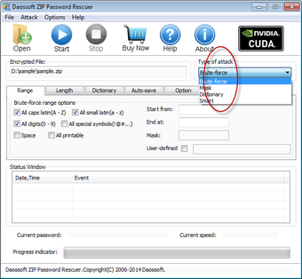 Image 2 for Daossoft ZIP Password Res…