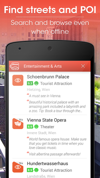 Imagen 1 para City Maps 2Go Offline Map…