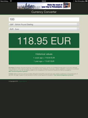 Imagen 1 para Currency Converter - Lite