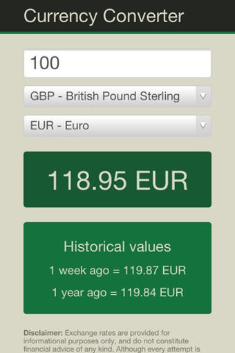 Imagen 3 para Currency Converter - Lite