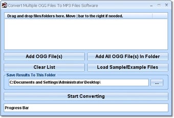 Imagen 0 para Convert Multiple OGG File…