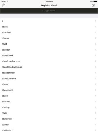 Image 2 for English to Tamil Dictiona…