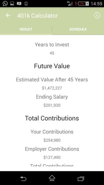 Image 2 for 401k Calculator