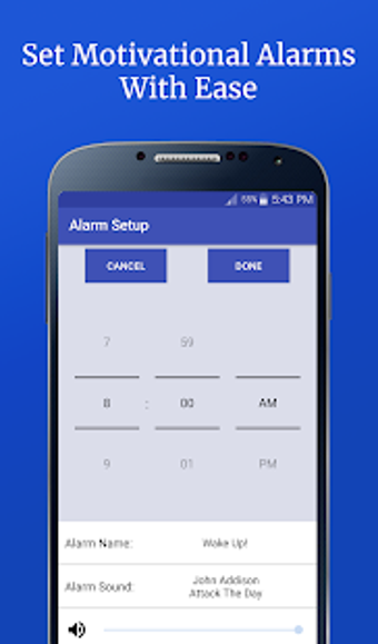 Image 0 for Motivational Alarm Clock …