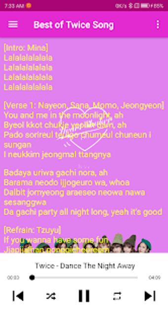 Imagen 1 para Twice Song