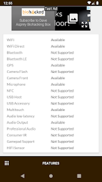 Imagen 1 para Device Info Hardware & So…