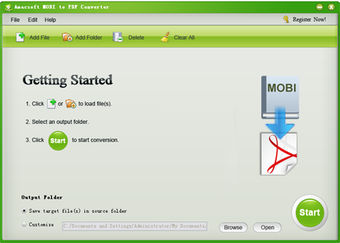 Imagen 0 para Amacsoft MOBI to PDF Conv…