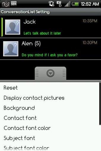 Imagen 1 para Handcent Font Pack5