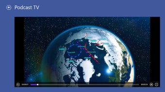 Imagen 1 para Podcast TV for Windows 8