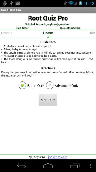 Imagen 1 para Root Quiz Pro