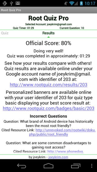 Imagen 0 para Root Quiz Pro