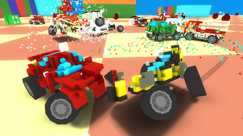 Imagen 1 para Blocky Car Crash Royale