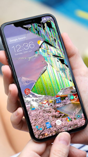 Image 0 for Broken Screen Prank - Cra…