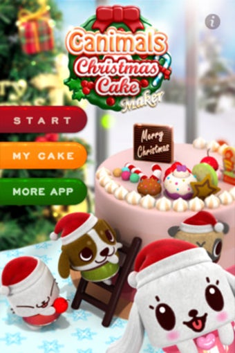 Image 0 for Canimals Christmas Cake M…