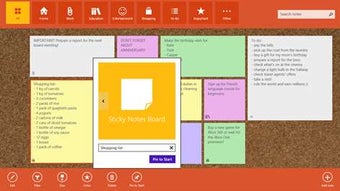 Imagen 1 para Sticky Notes Board for Wi…