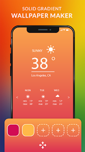 Image 3 for Solid Gradient Wallpaper …