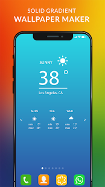Image 0 for Solid Gradient Wallpaper …