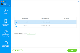Imagen 3 para iMyfone iPhone Kik Recove…
