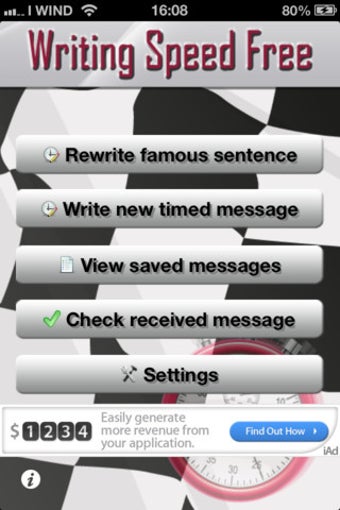Image 0 for Writing Speed Free