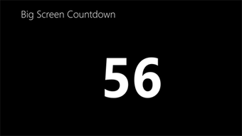 Image 0 for Big Screen Countdown for …
