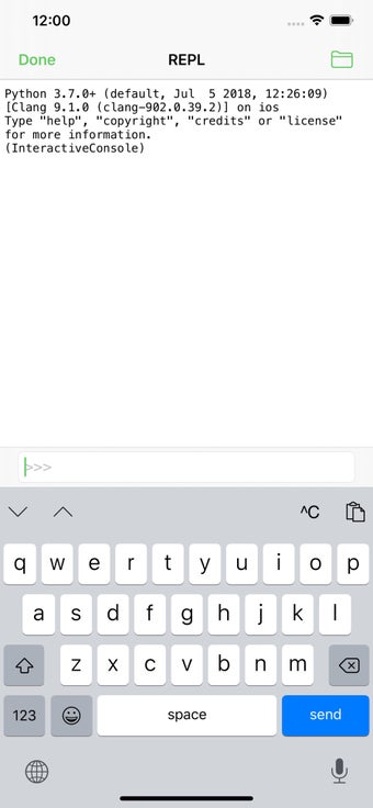 Image 1 for Pyto - Python 3.7