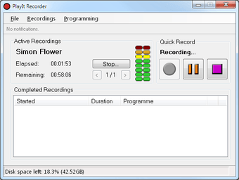 Image 0 for PlayIt Recorder (32-Bit)