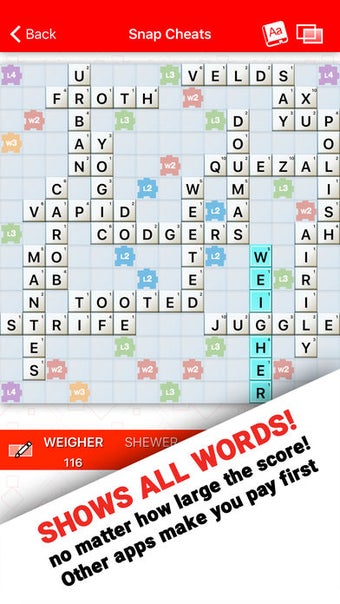 Image 2 for Snap Cheats - for Word Ch…