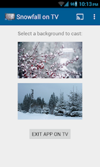Image 0 for Snowfall on TV via Chrome…