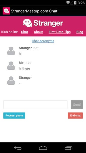 Image 0 for StrangerMeetup.com Chat