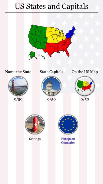 Image 1 for 50 US States: Capitals & …