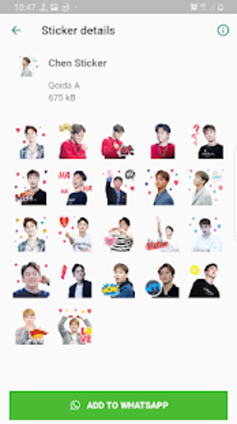 Image 0 for EXO WAStickerApps KPOP Id…