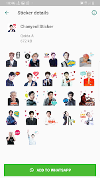 Image 0 for EXO WAStickerApps KPOP Id…