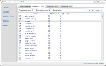 Imagen 1 para Ultimate Keyword Hunter
