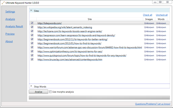 Imagen 1 para Ultimate Keyword Hunter