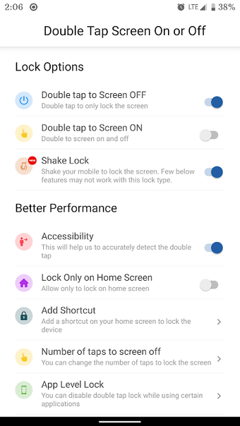 Image 0 for Double Tap Screen On or O…