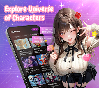 Image 0 for AI Friends: Chat Create T…