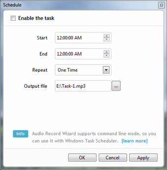 Image 1 for Audio Record Wizard