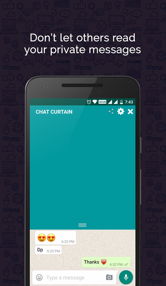 Image 2 for Chat Curtain