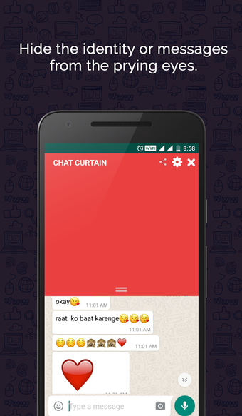 Imagen 0 para Chat Curtain