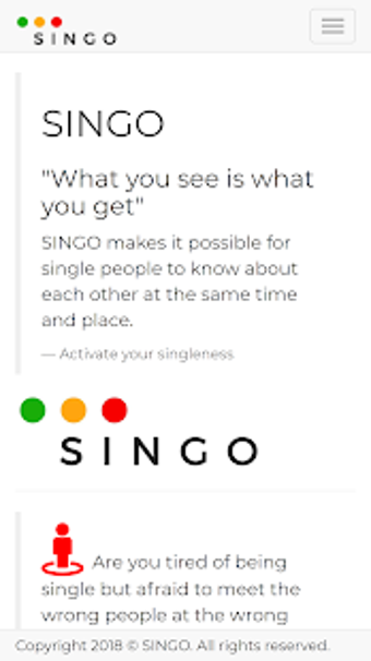 Imagen 0 para Singo - Singles Dating Ap…