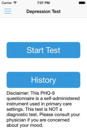 Imagen 0 para Depression Screening Test
