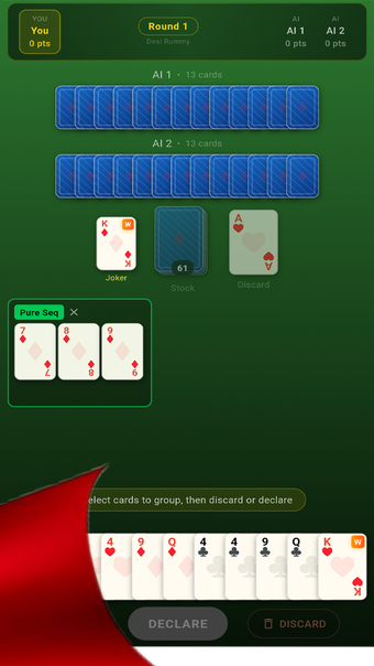 Imagen 0 para Desi Rummy Card Game