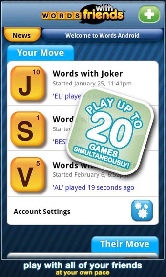 Image 0 for Words With Friends Classi…