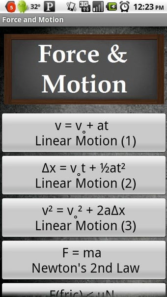 Imagen 0 para Force and Motion for Andr…
