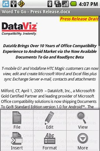 Image 0 for Docs To Go Free Office Su…